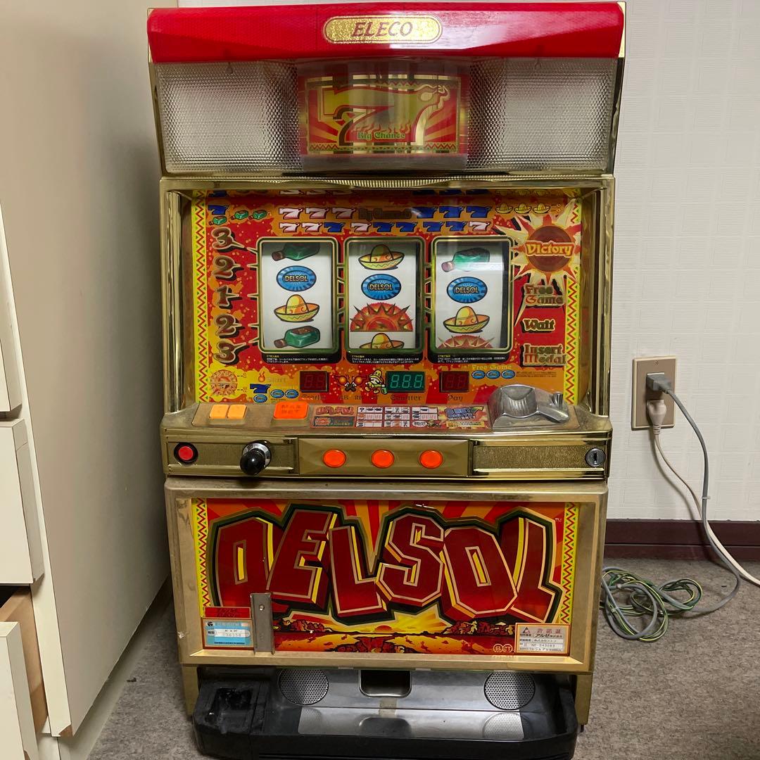 ELECO デルソル2 スロットマシン 中古品ジャンク