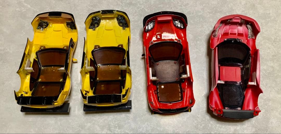 京商　ミニッツ フェラーリ　ボディ4セット　kyosyo MINI–Z