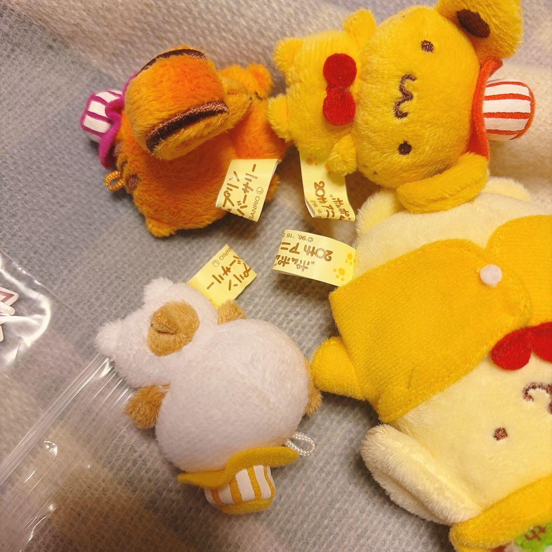 ポムポムプリンカフェ　20周年　マスコット