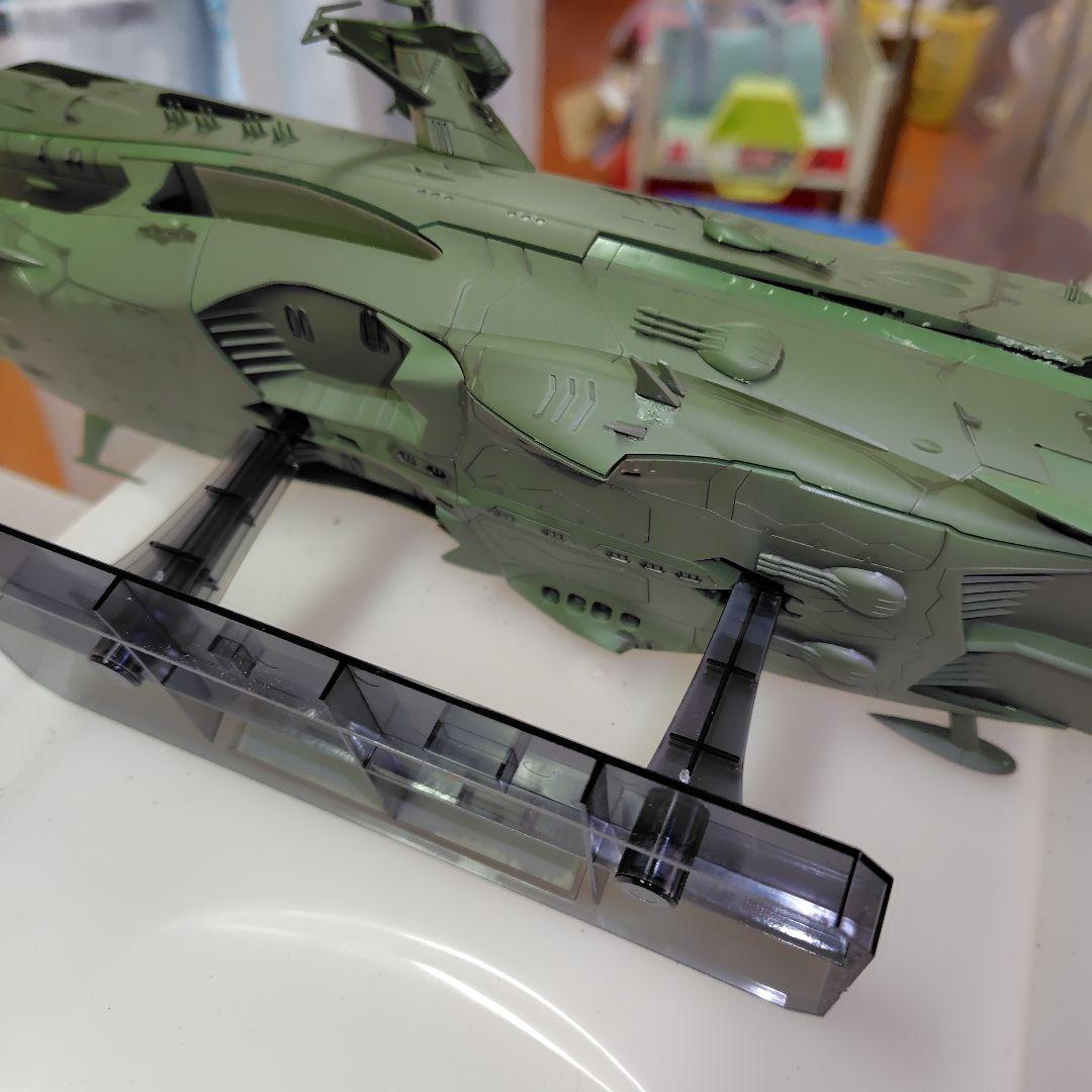 1/1000ガイペロン級多層式航宙母艦バルグレイ完成品
