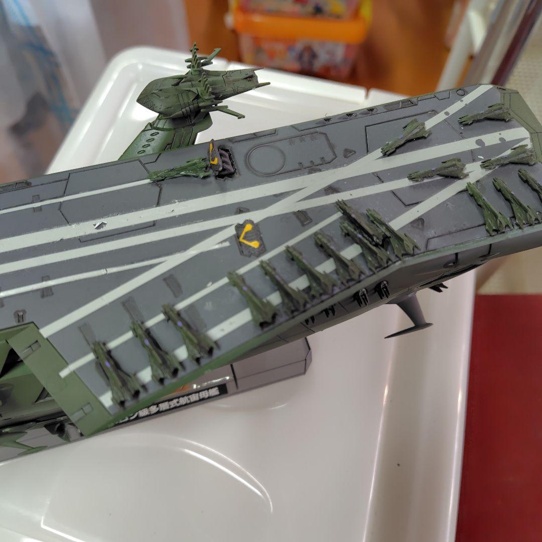 1/1000ガイペロン級多層式航宙母艦バルグレイ完成品