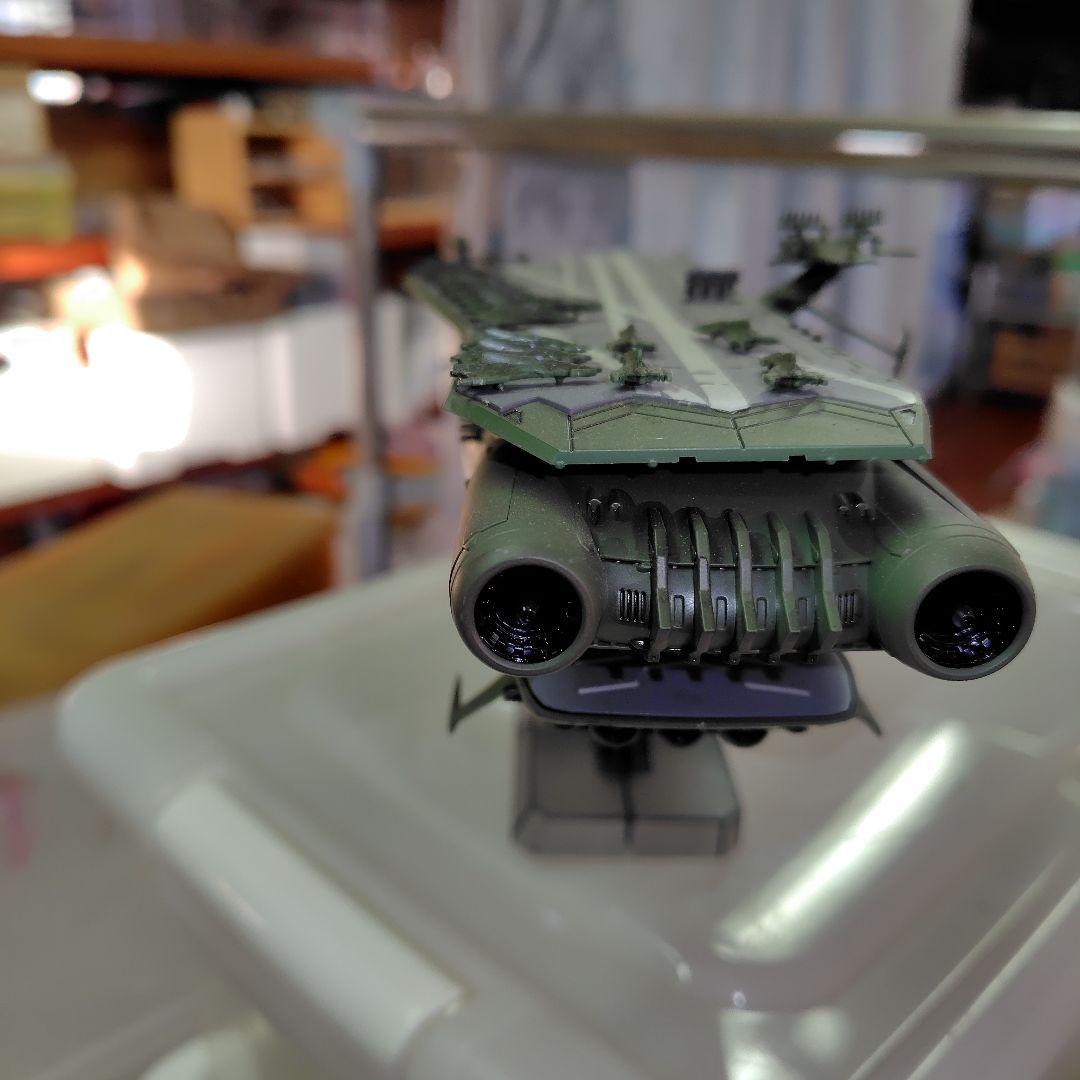 1/1000ガイペロン級多層式航宙母艦バルグレイ完成品