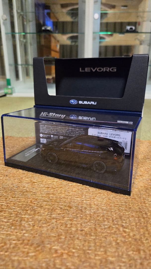 1/43 スバル ディーラー特注 レヴォーグ Sti ハイストーリー
