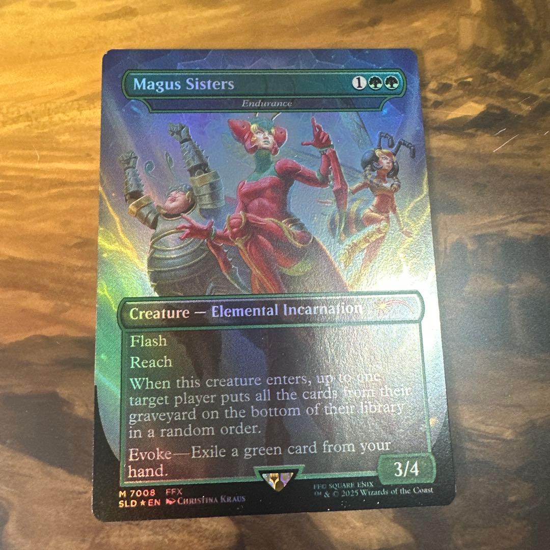 MTG【ボーダーレス】メーガス三姉妹/Magus Sisters【Foil】英