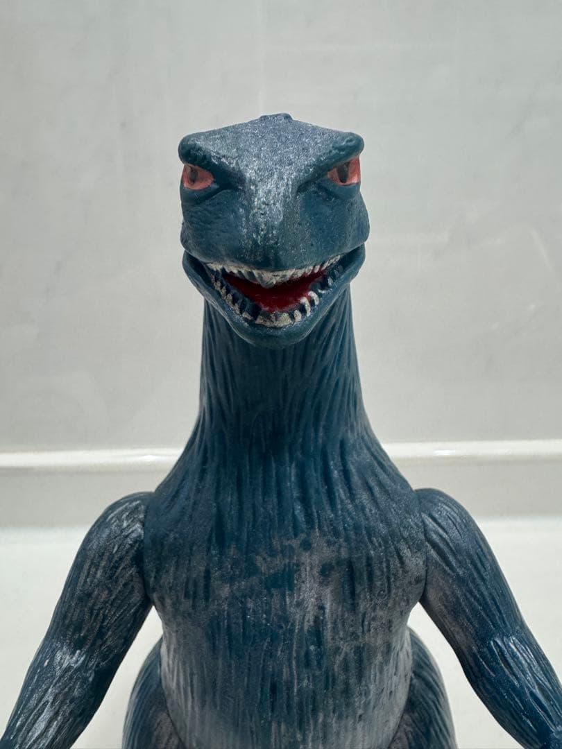 ゆ*じ様 当時物　ブルマァク　ゴジラ　赤目　スタンダードサイズ　ソフビ　フィギュ