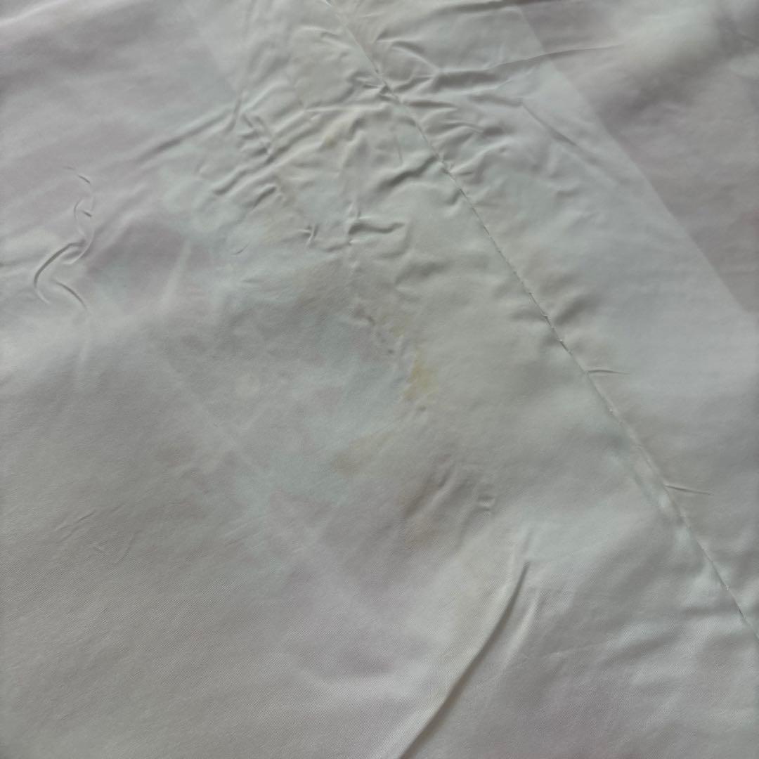 振袖　サーモンピンク　正絹 伊達襟付き