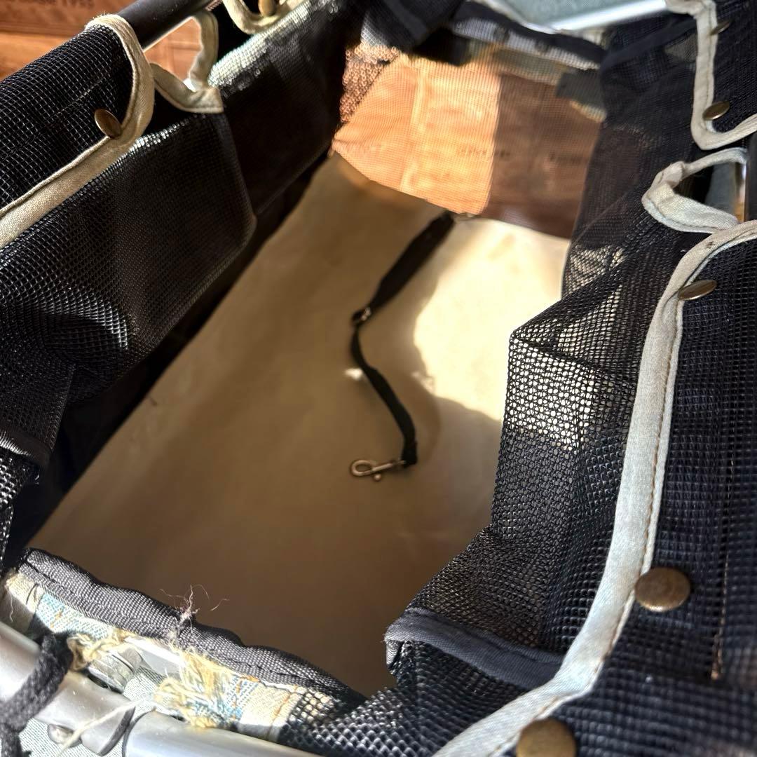 MotherCartマザーカート2段式プレミアムカートダメージデニム変えデニム付