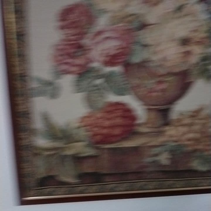 額装タペストリー　ゴブラン織り