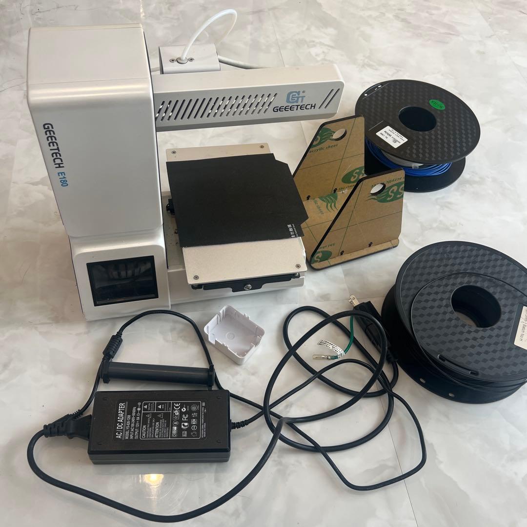 GEETECH E180 3Dプリンター 本体 + フィラメント