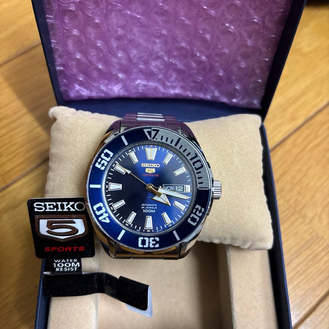 セイコーファイブ　逆輸入品