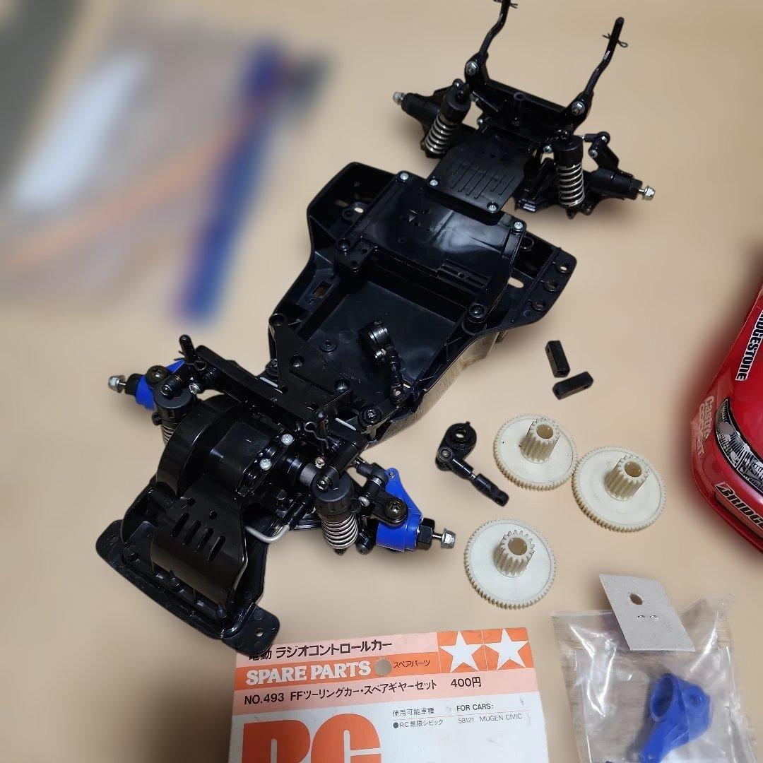 タミヤ絶版FF01 トムスレビン(AE101)メカレス　ジャンク