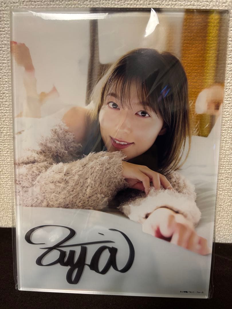 【完全未開封/直筆サイン入り】阿部華也子 アートパネル