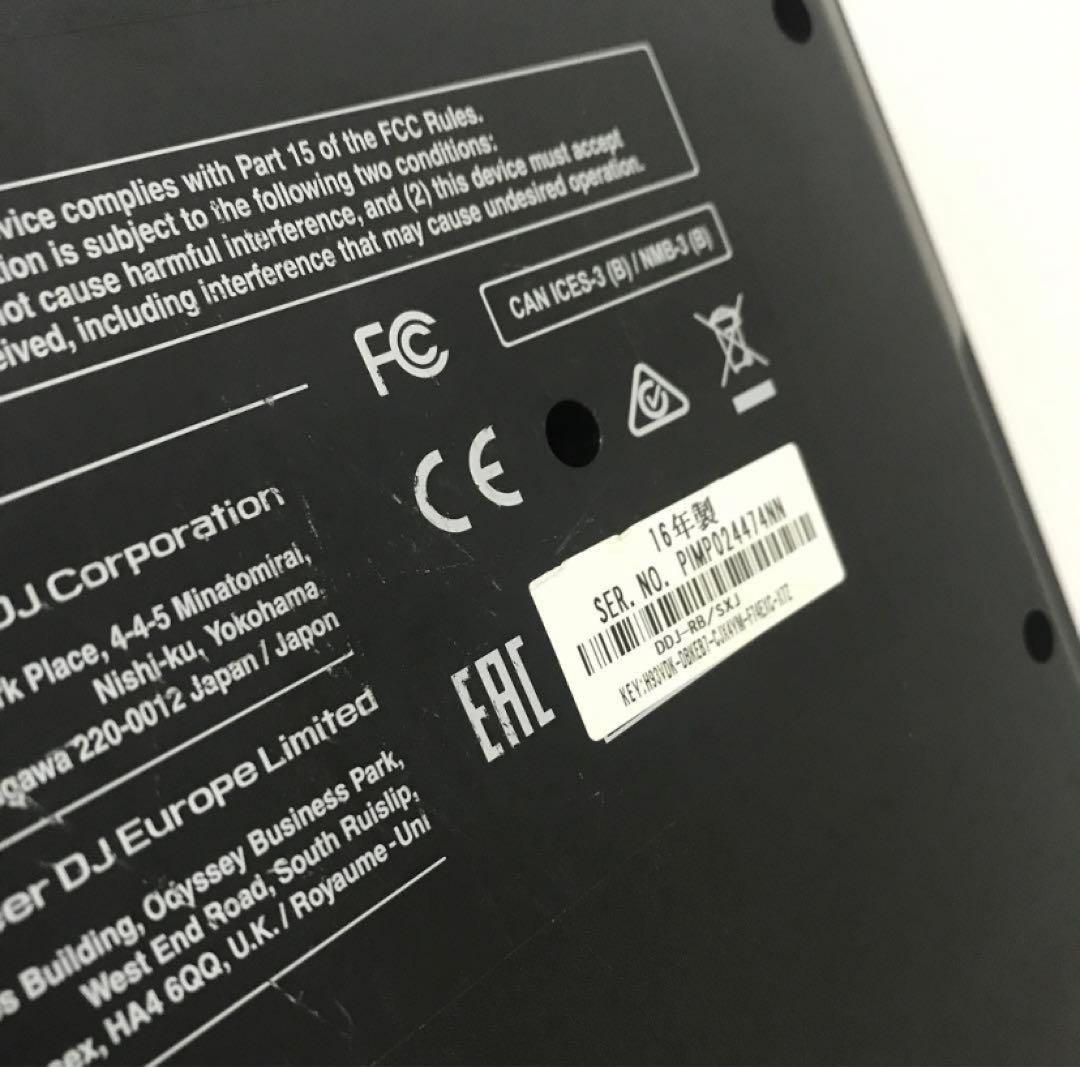 [値下げしました]パイオニア DJコントローラー DDJ-RB コード付き