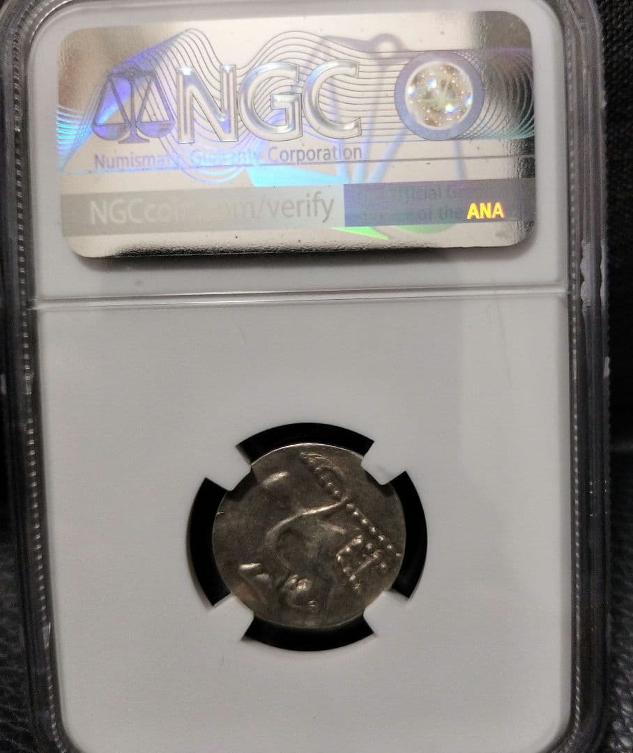 珍品）ケルト族発行 古代　ドラクマ銀貨　アレキサンダー大王