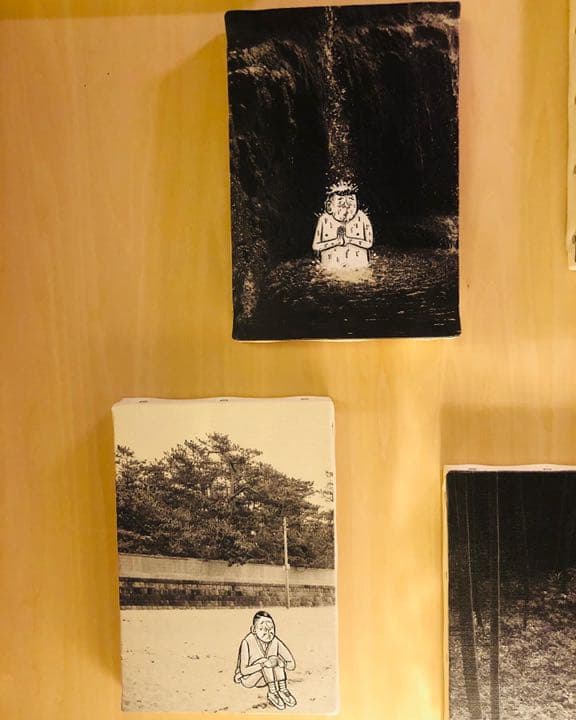 ESOW 原画  2点 SET --- 代官山 TSUTAYA展示作品