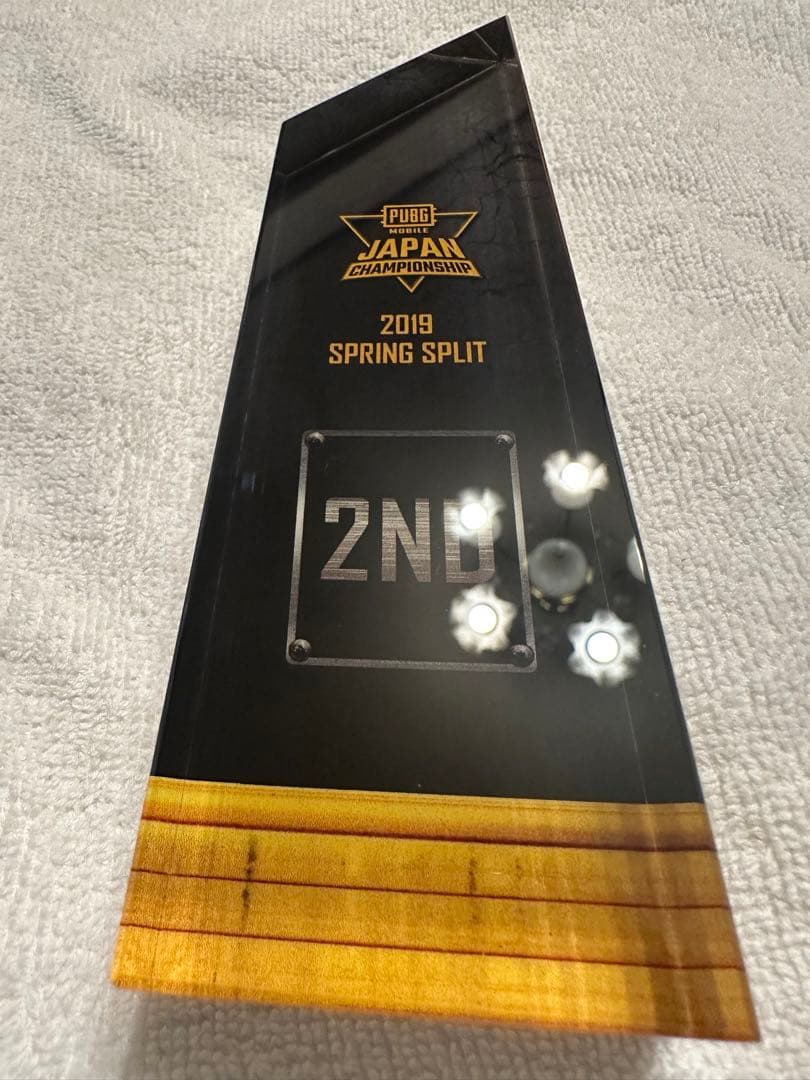 概要欄必読　超貴重　PUBG JAPAN日本国内大会準優勝トロフィー