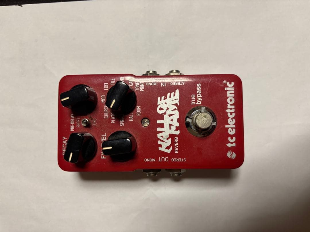 tc electronic Hall of Fame Reverb エフェクター