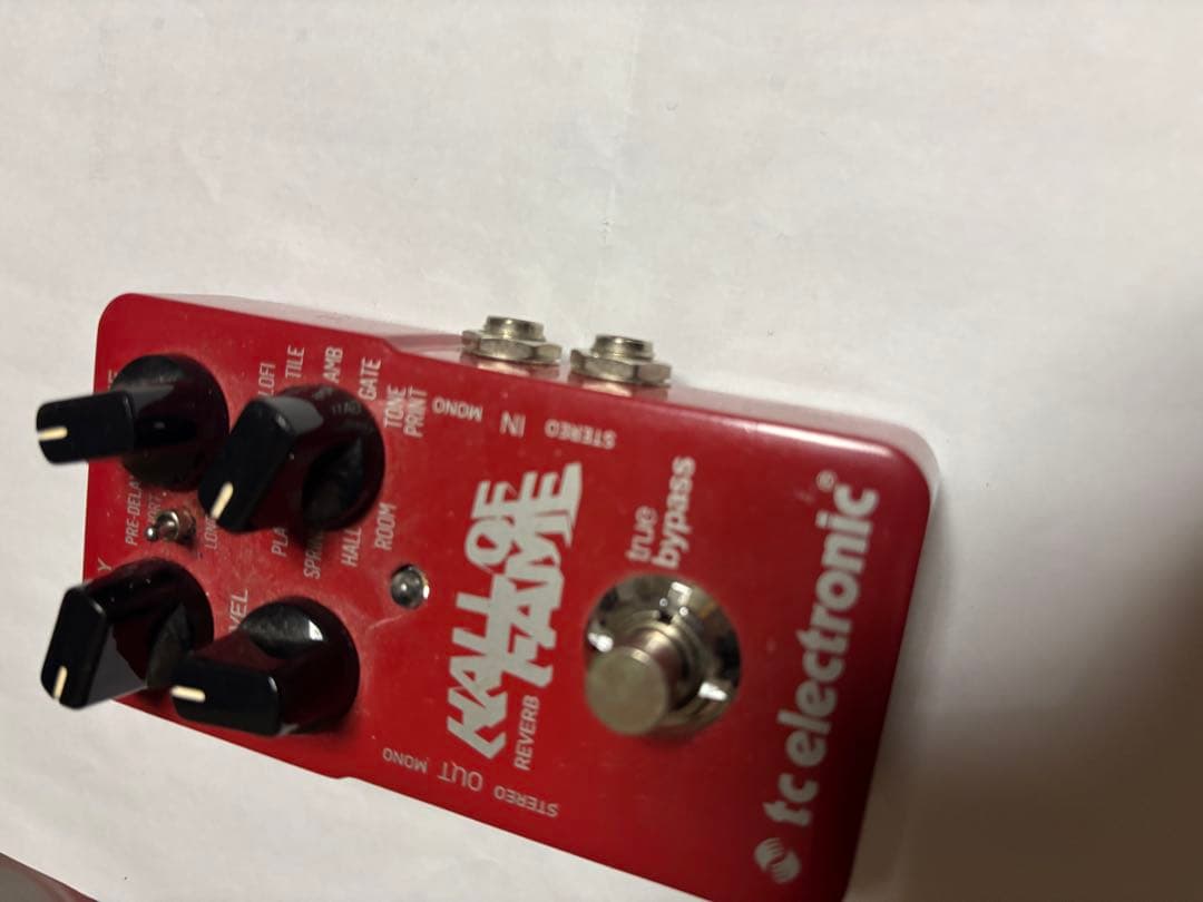tc electronic Hall of Fame Reverb エフェクター