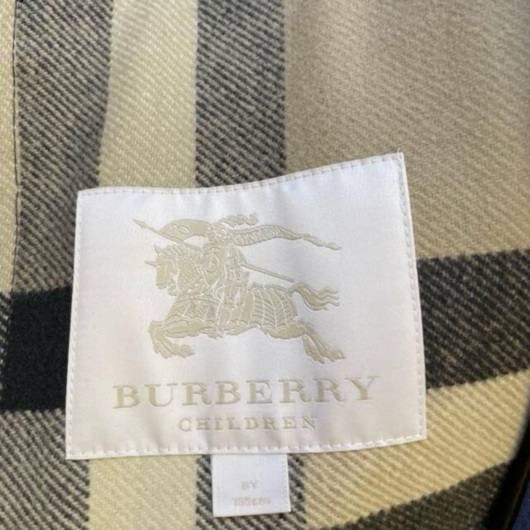 バーバリー　Burberry ダッフルコート　ブルー　8Y
