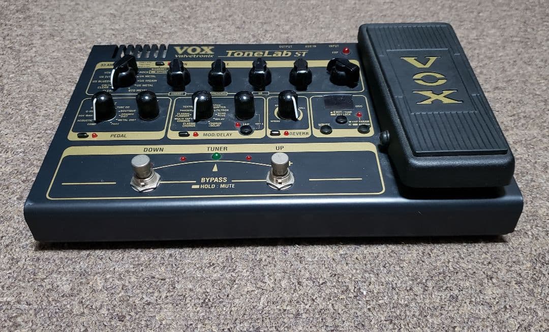 VOX マルチエフェクター ToneLab ST 箱、純正アダプター、取説付き