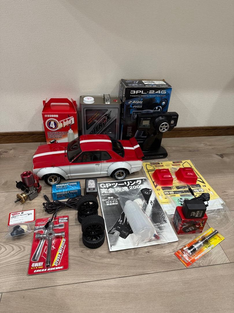 フルセット　京商　ピュア10 gp10 ツースピード　エンジンカー　ラジコン