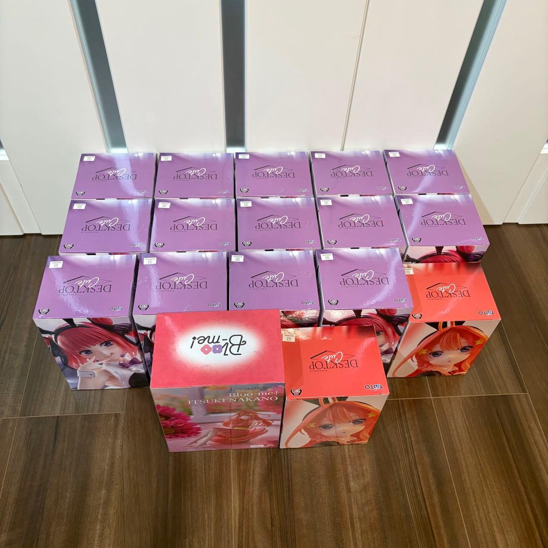 五等分の花嫁　中野二乃　中野五月　Desktop Cute フィギュア　まとめ売