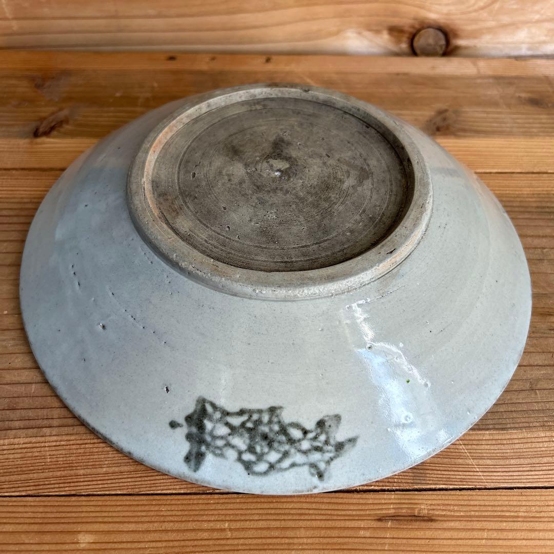 中国南方民窯 印判 8寸（24.5㎝）民藝 安南