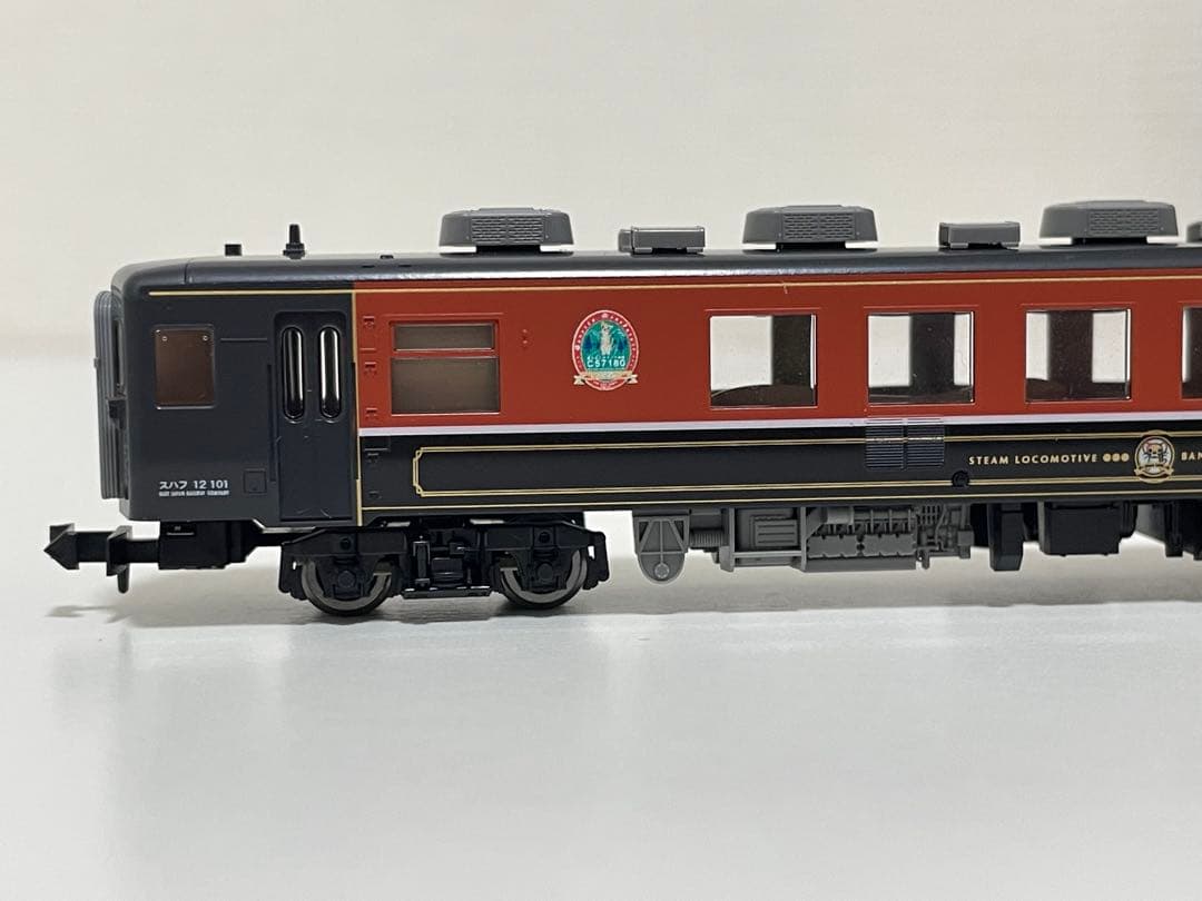 TOMIX 12系 ばんえつ物語・オコジョ展望車 セット