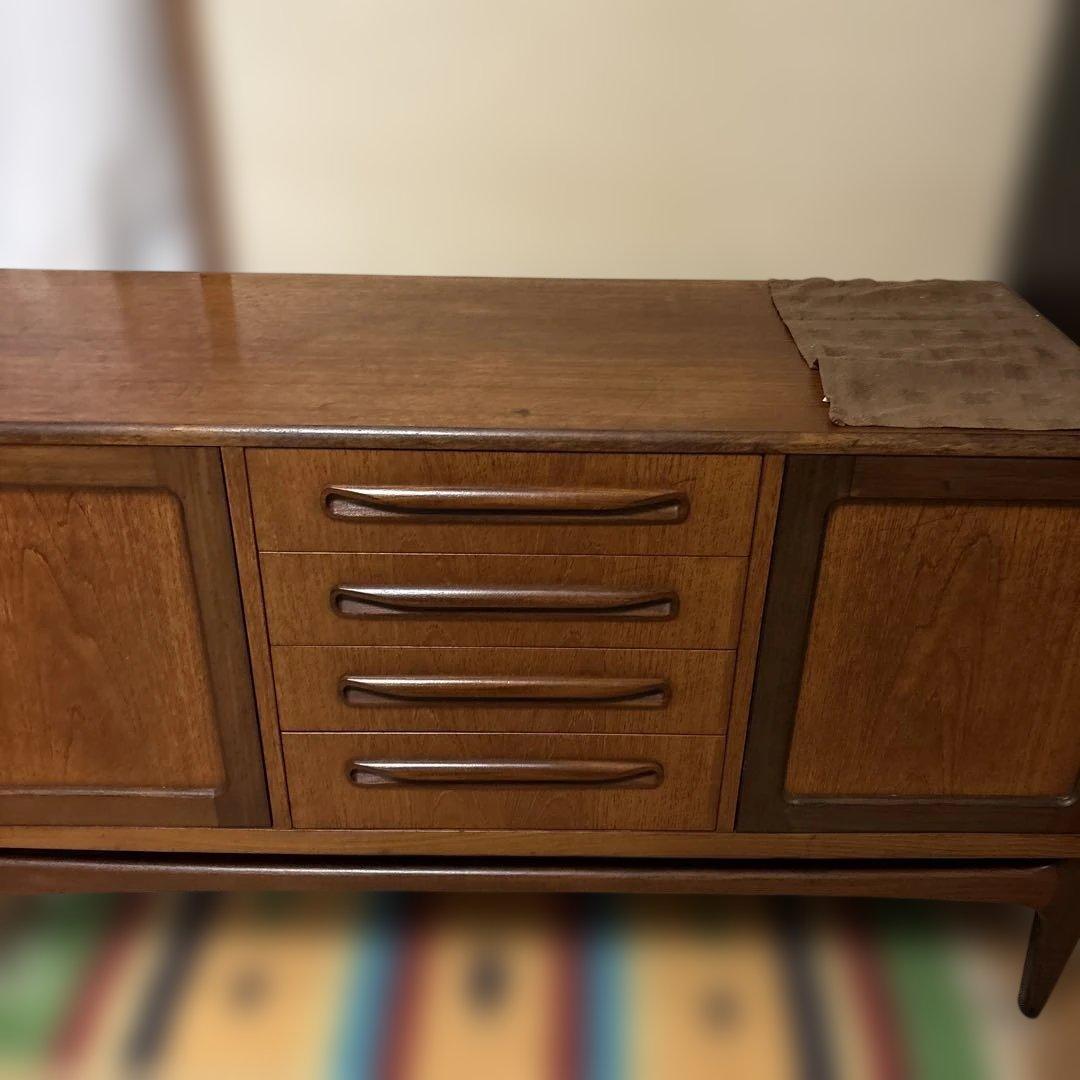 G-PLAN ロングジョン　イギリス　ヴィンテージ　サイドボード　チーク材