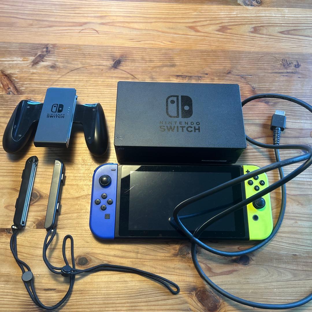 Nintendo Switch ネオンイエロー/ブルー 本体　その他付属品