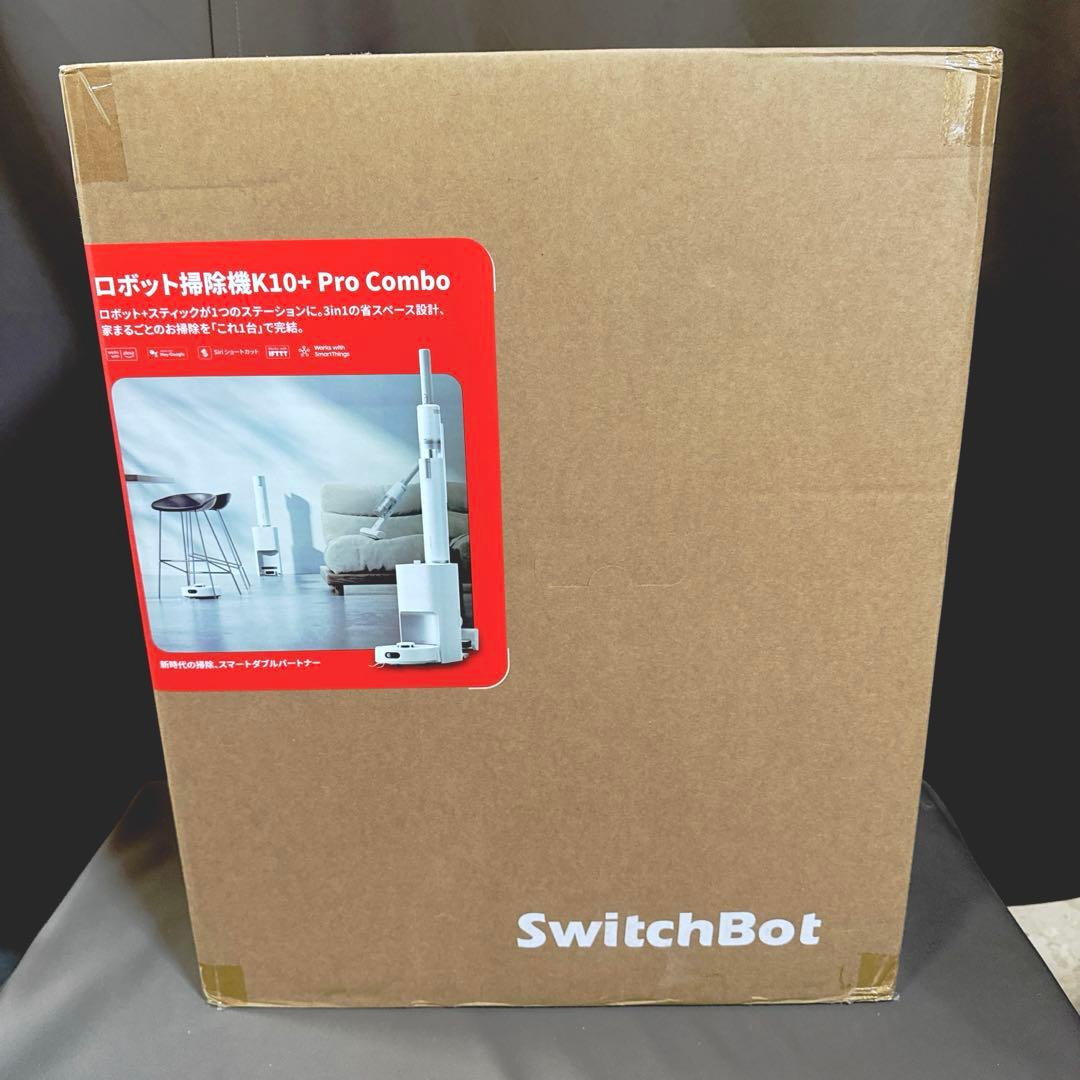 SwitchBot ロボット掃除機 K10＋Pro Combo