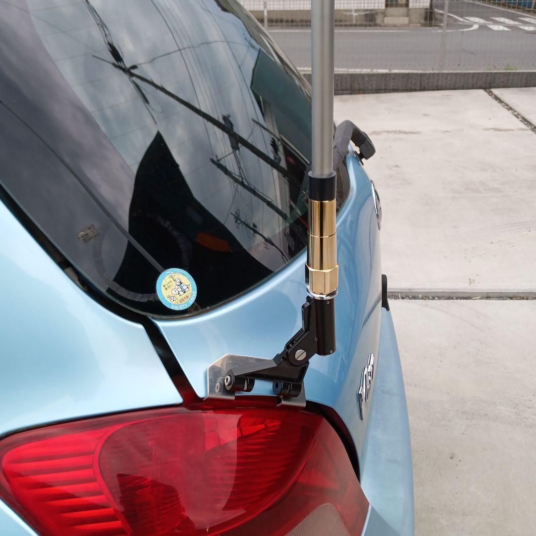 国産パイオニアパーソナルアンテナタイプ・取り付基台風林火山白色