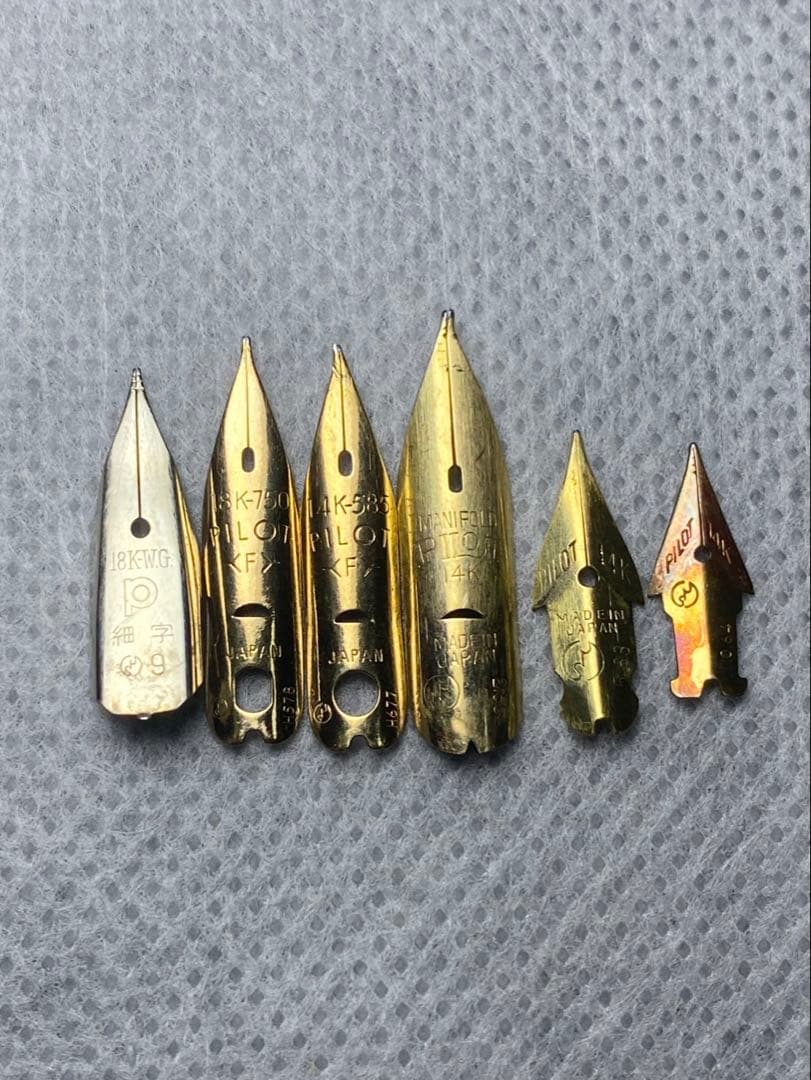 No.109 金無垢18K 0.54g 14k 1.12g 金 24K 純金