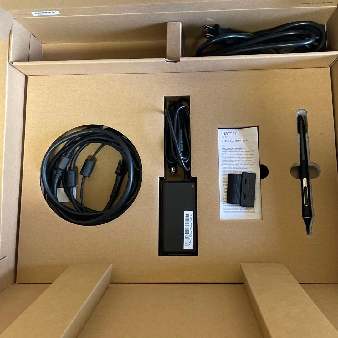 【美品】Wacom Cintiq 16 DTK1660K0D 液タブ