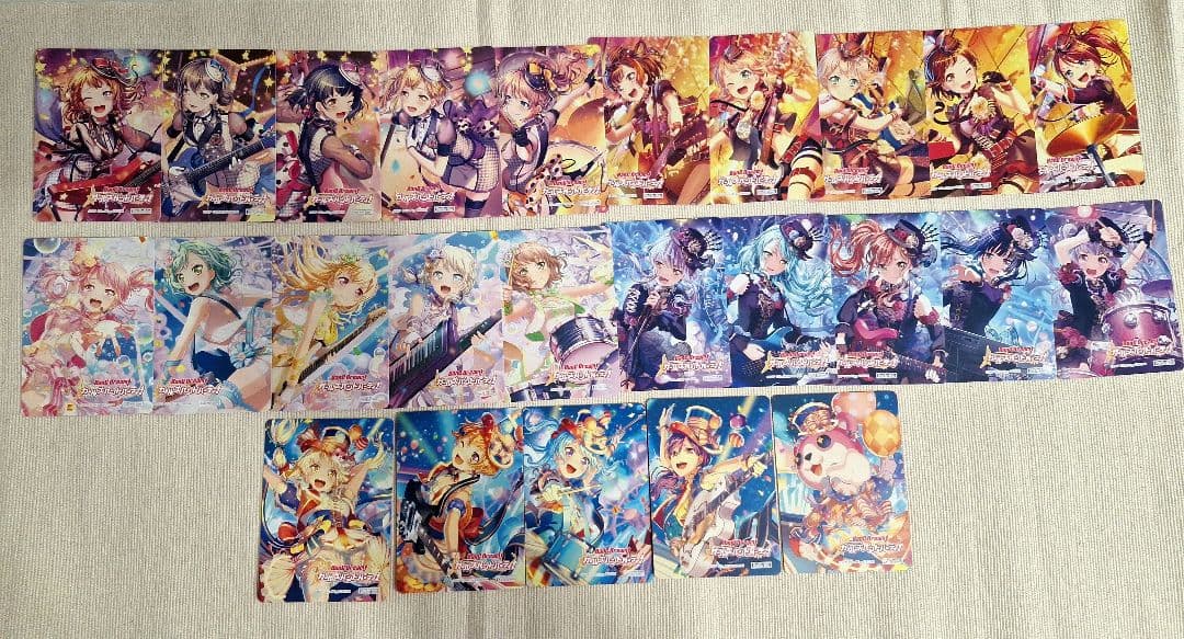 バンドリ！ 秋フェス カード フルコンプセット