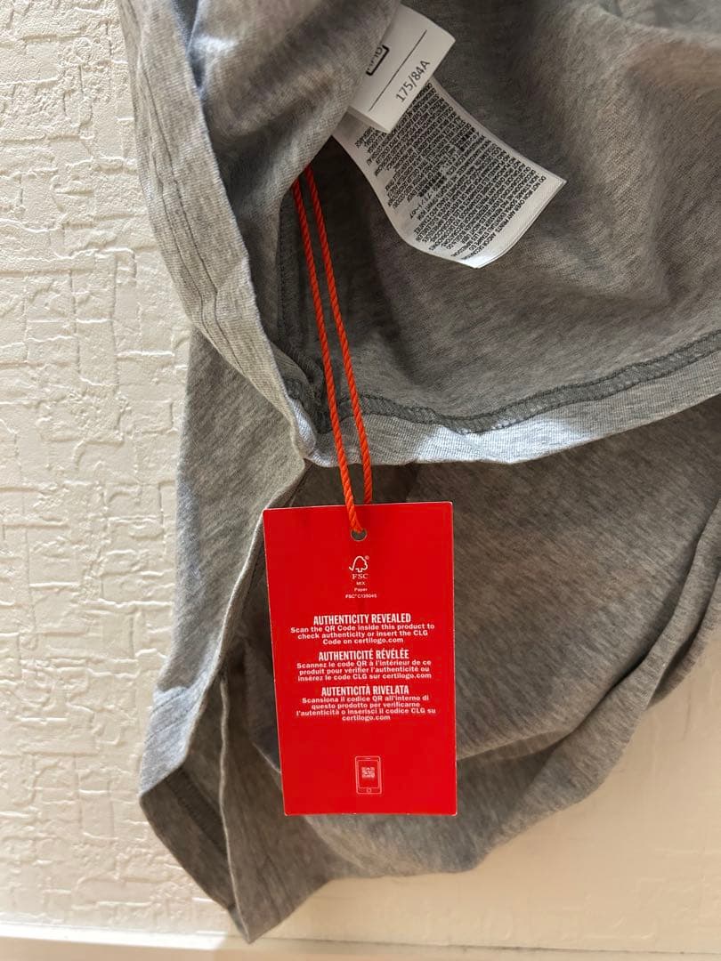 Diesel クロスストラップ タンクトップ S グレー 新品未使用 タグ付き