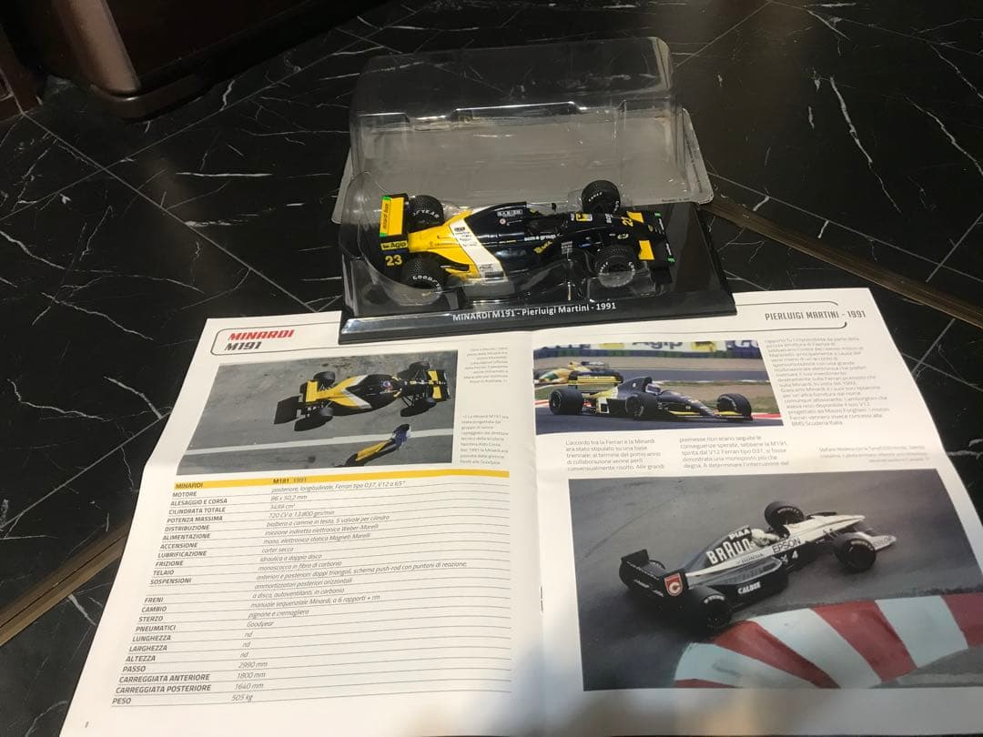 日本未発売　ビッグスケールF1 ミナルディフェラーリ　M191　1/24