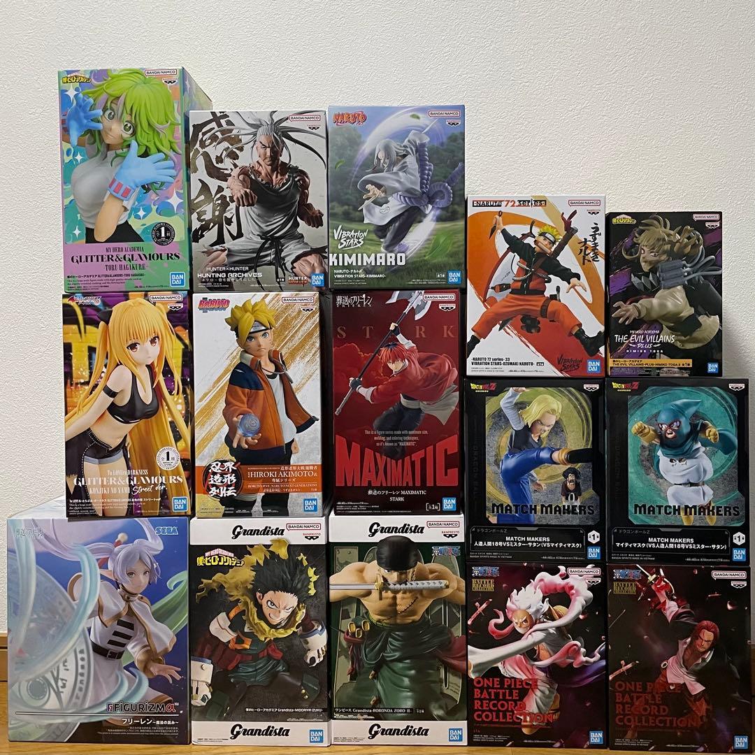 最新プライズフィギュア含む　プライズフィギュアまとめ売り15点セット