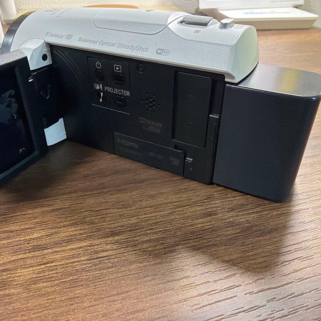 【動作確認済匿名発送】SONY HDR-PJ675バッテリー3個プロジェクター付