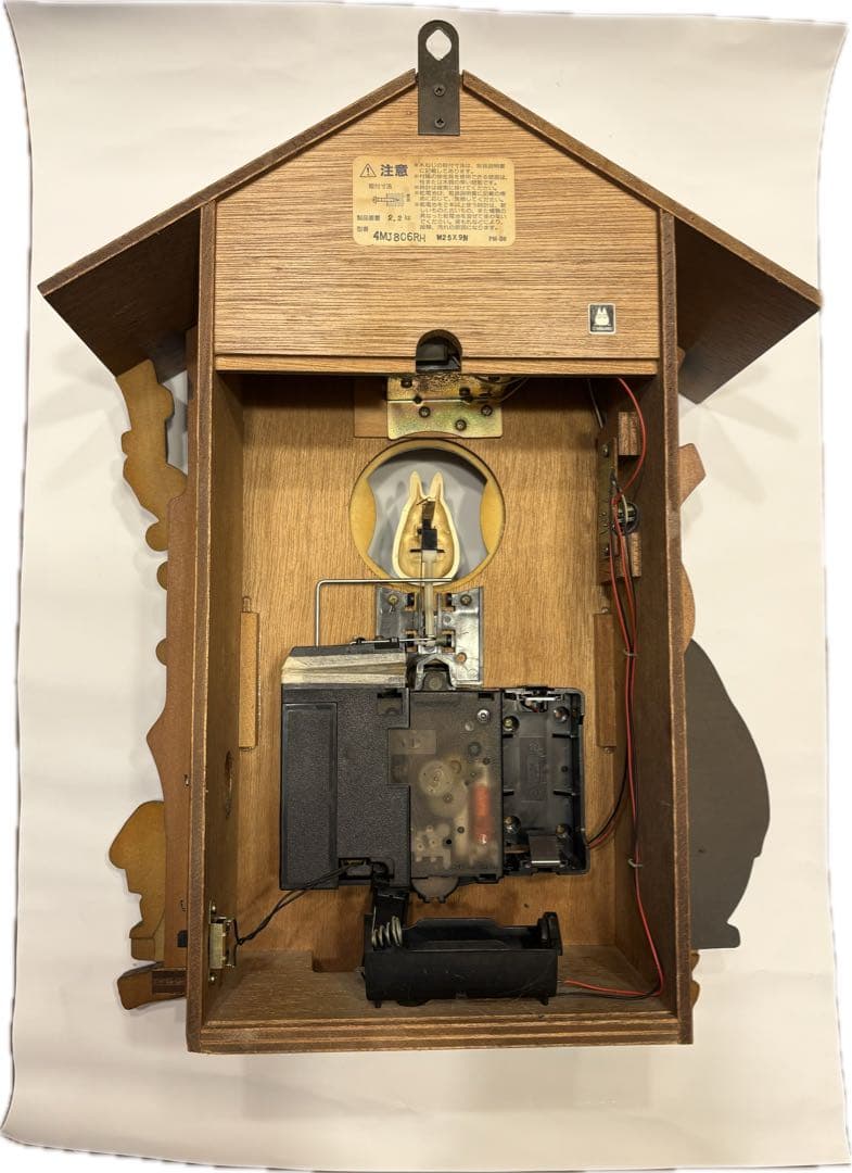 トトロ 木製カッコウ時計　ジャンク品