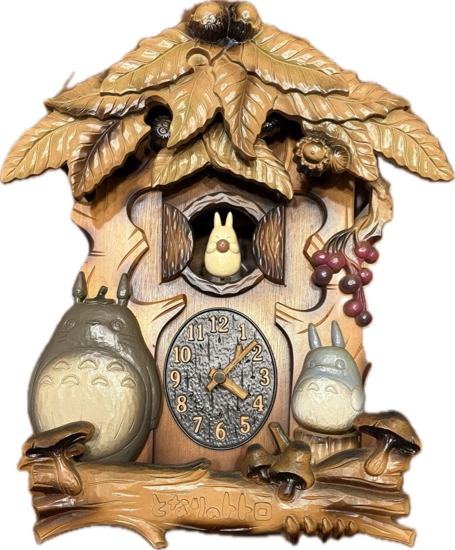 トトロ 木製カッコウ時計　ジャンク品