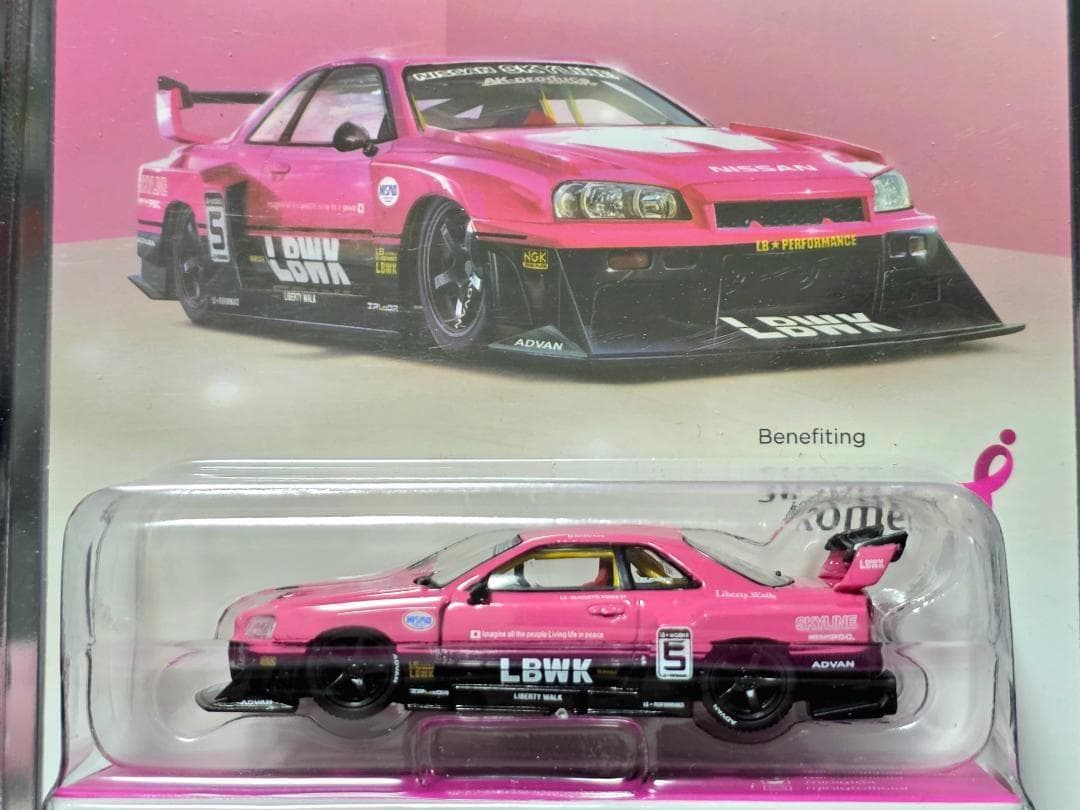 MINIGT 限定 Nissan ER34 Give Diecast Talk
