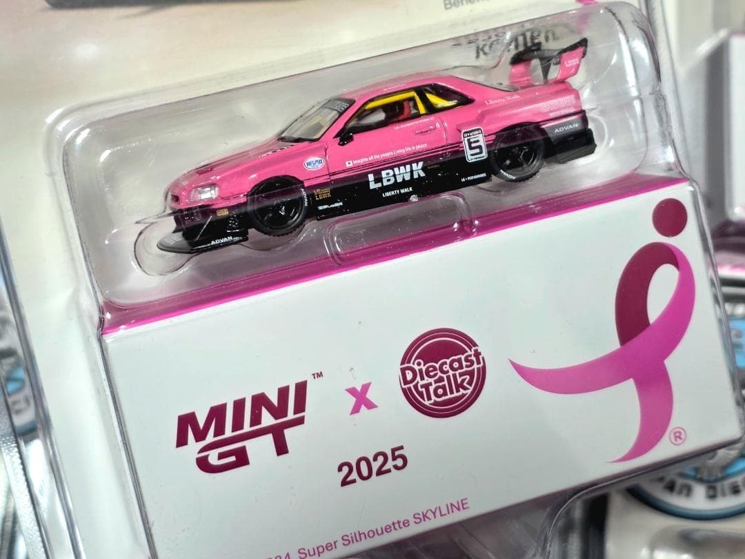 MINIGT 限定 Nissan ER34 Give Diecast Talk