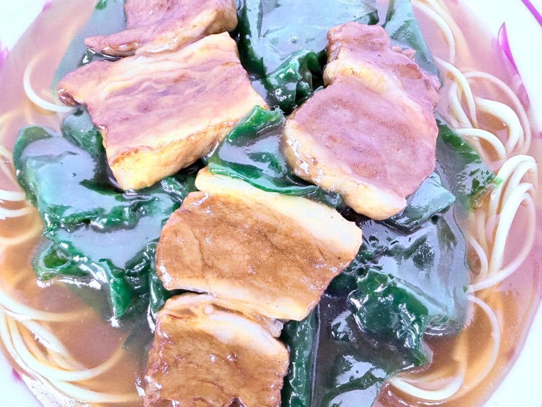 貴重♪食品サンプル スタミナラーメン 直径約21.5cm 昭和町中華