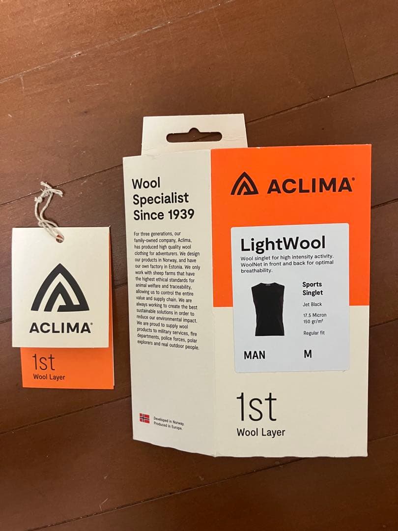 気持ち良いお取引 ACLIMA LightWool Sports