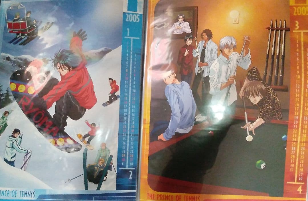 テニスの王子様　カレンダー　2005