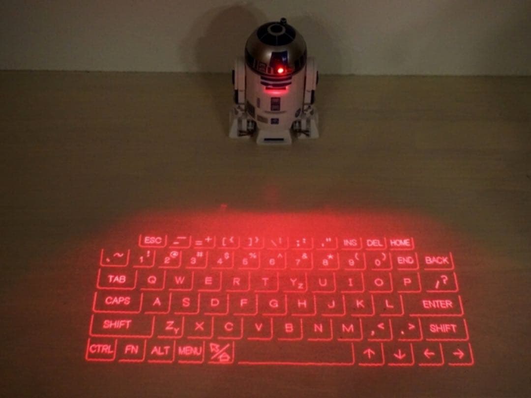 スター・ウォーズ R2-D2バーチャルキーボード