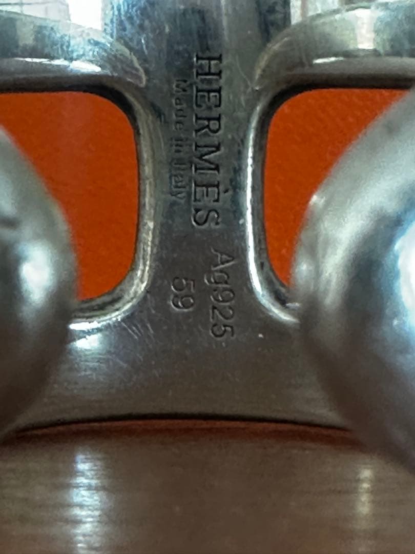 エルメス HERMES リング オスモズ 59号 GM