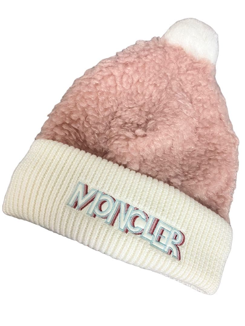 新品 MONCLER モンクレール　グルノーブル　ニット　キャップ　ビーニー帽
