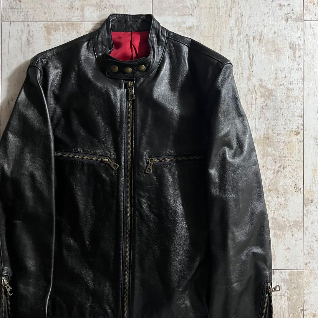 Jean Paul Gaultier ゴルチエ レザー ライダース ジャケット